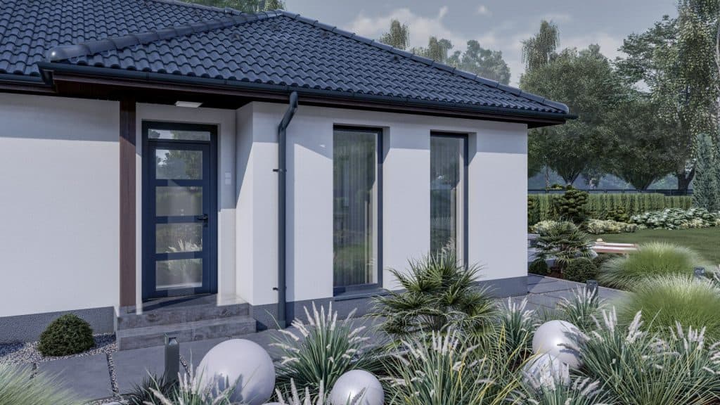 65 m2 ház (2 hálószoba + nappali) normál