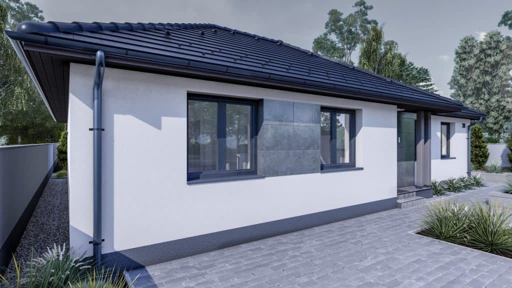 115 m2 ház (5 hálószoba + nappali) széles