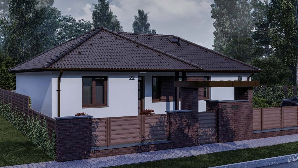 Eladó családi ház – Győrság – 90 m2 ház (4 hálószoba + nappali)