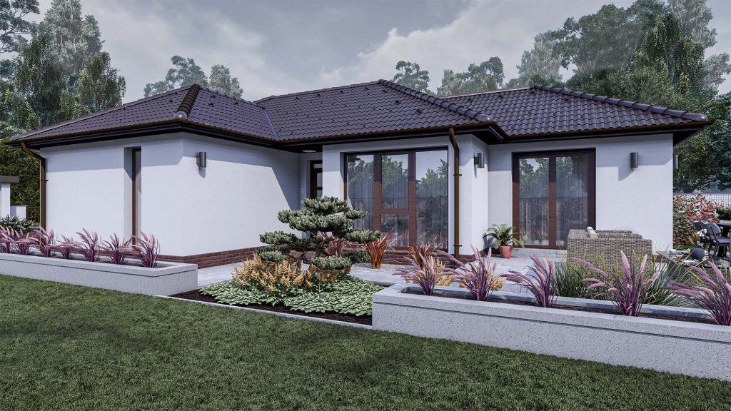Eladó családi ház – Győrladamér – 100 m2 ház (3 hálószoba + nappali)