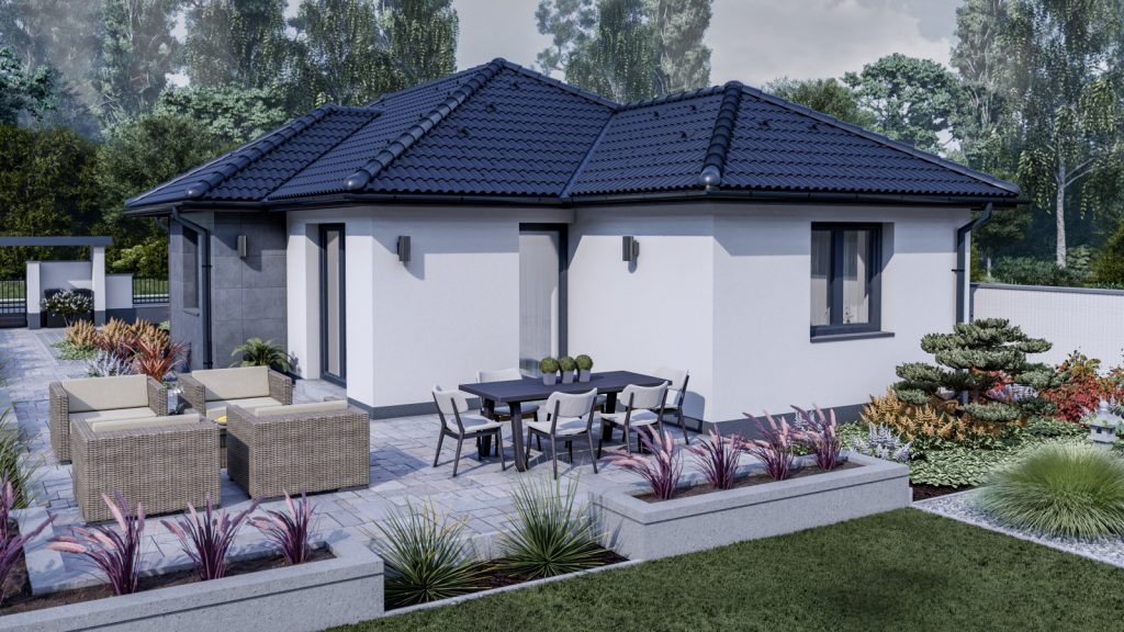 Pér – 90 m2 ház (4 hálószoba + nappali) normál