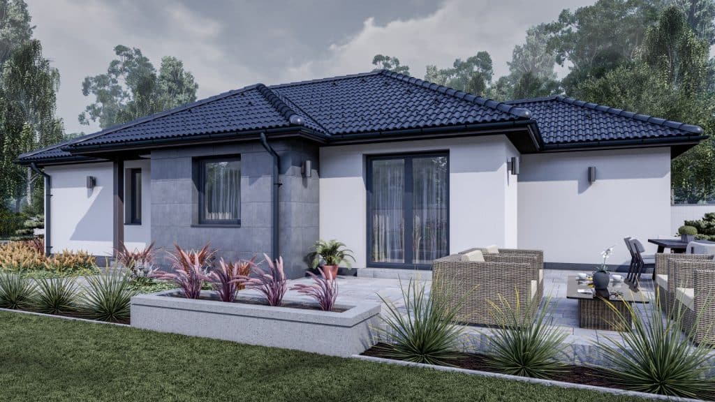 Pér – 90 m2 ház (4 hálószoba + nappali) normál