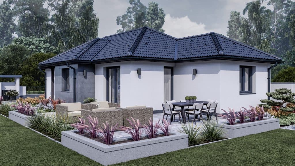 Pér – 90 m2 ház (4 hálószoba + nappali) normál