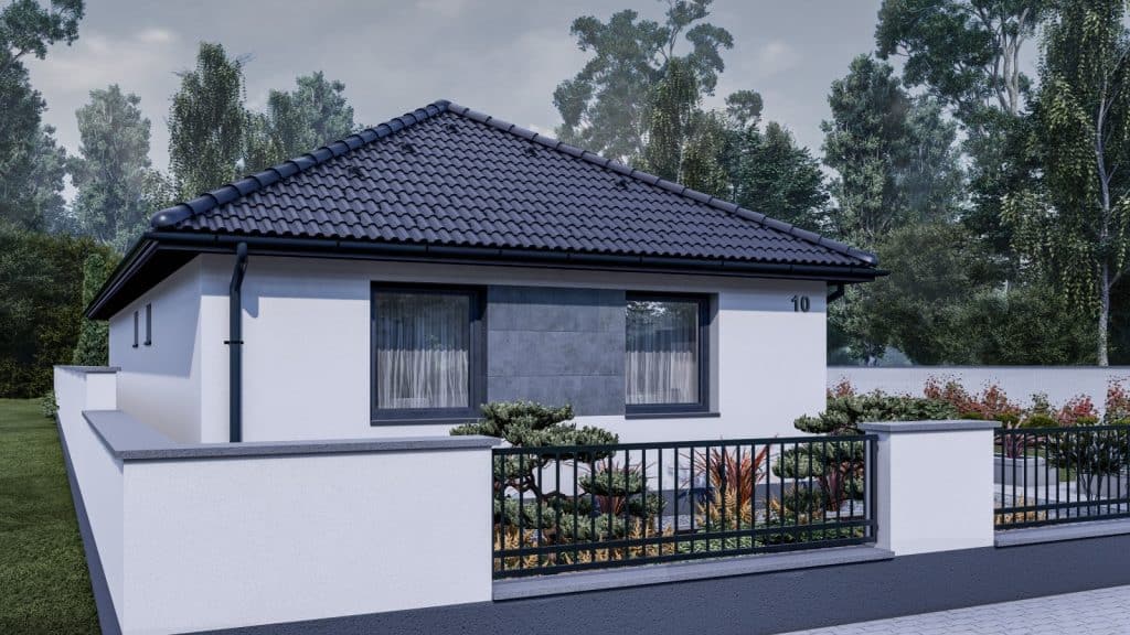 Pér – 90 m2 ház (4 hálószoba + nappali) normál