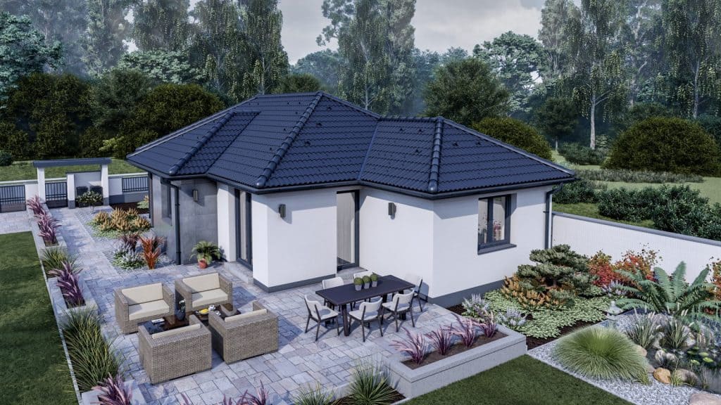 Pér – 90 m2 ház (4 hálószoba + nappali) normál