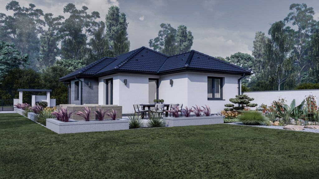 Pér – 90 m2 ház (4 hálószoba + nappali) normál