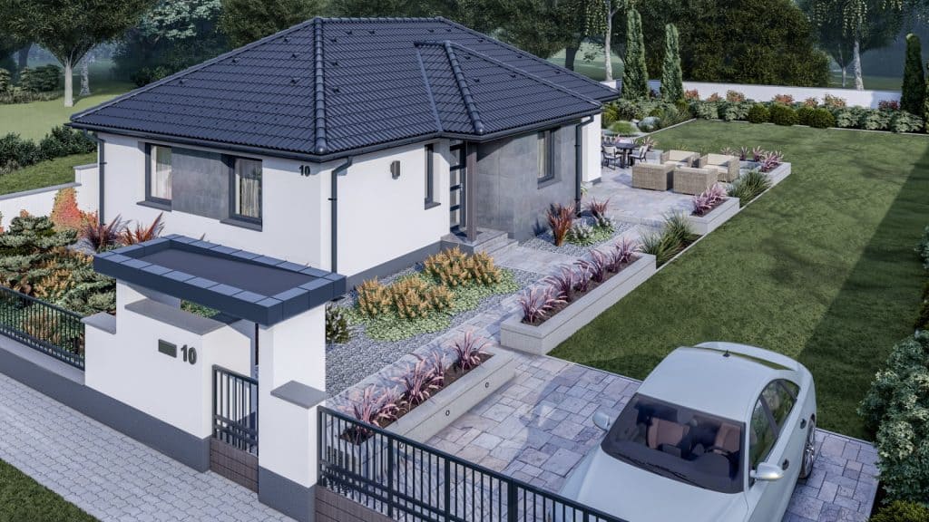 Pér – 90 m2 ház (4 hálószoba + nappali) normál