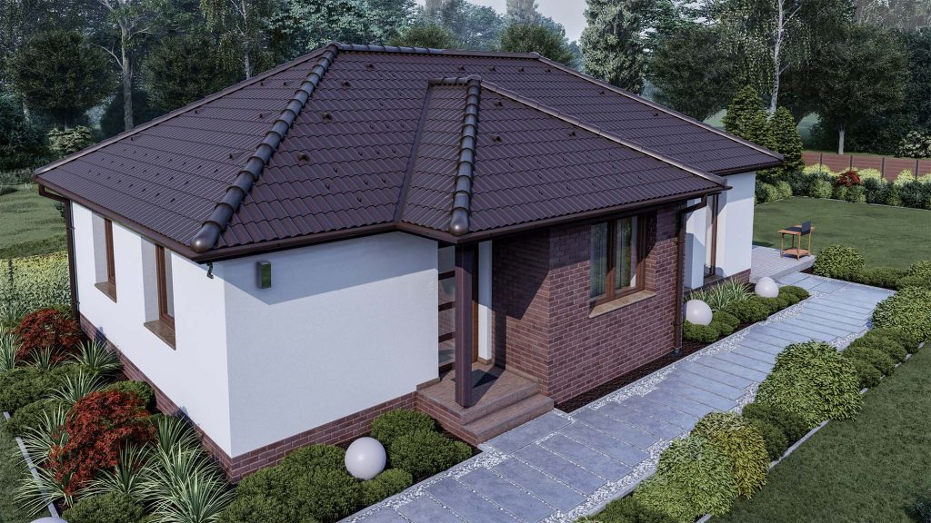 Hamarosan induló építkezés – Pér – 80 m2 ikerház (3 hálószoba + nappali)