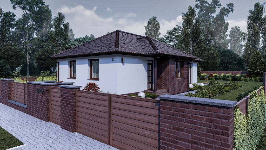 Hamarosan induló építkezés – Pér – 80 m2 ikerház (3 hálószoba + nappali)