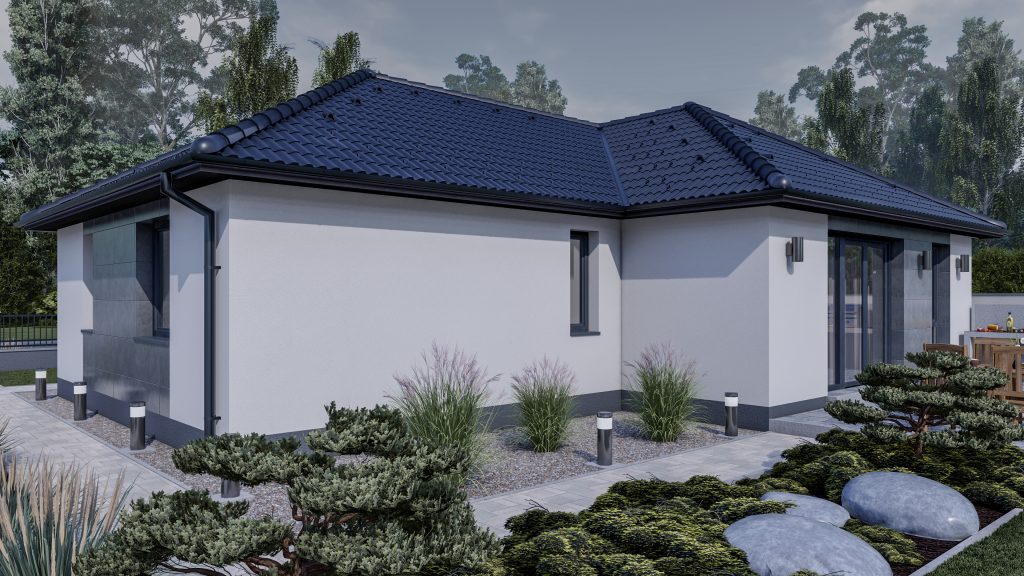 Eladó családi ház – Komárom – 95 m2 ház (4 hálószoba + nappali)