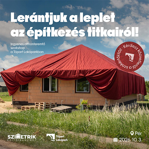Tópart lakópark workshop
